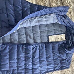GAP Navy Quilted Vest